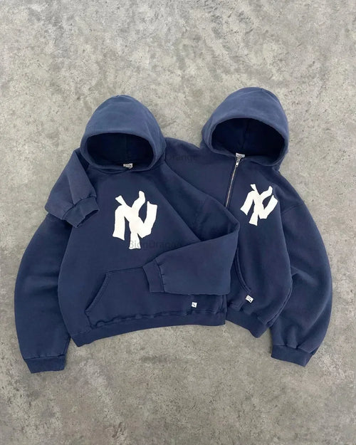 Raxion | Oversized Hoodiejas – Losse Pasvorm, Lange Mouwen, Streetwear-Stijl