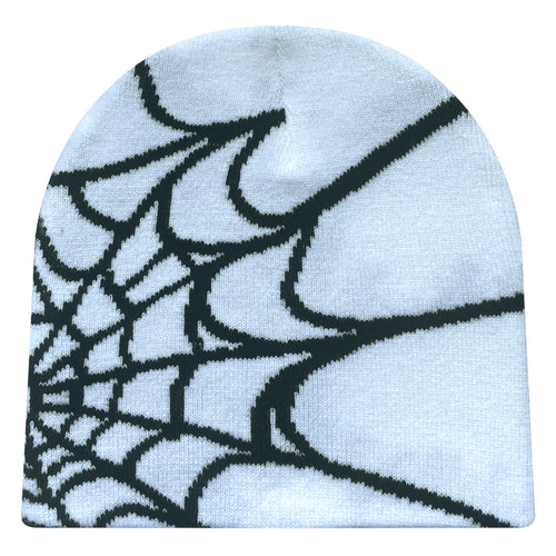 Four Seasons Men'S and Women'S Universal Y2K Knit Hat Spider Web Riding Outdoor Sports Fashion Hat
