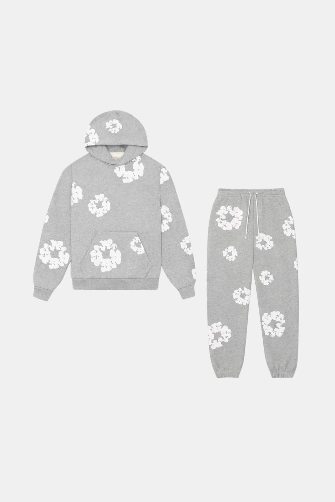 Reeva - Floral Relaxed Winter Flower Tears Tracksuit