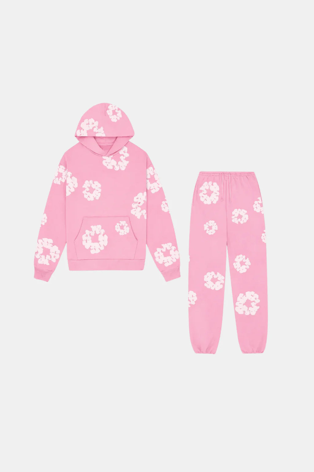 Reeva - Floral Relaxed Winter Flower Tears Tracksuit