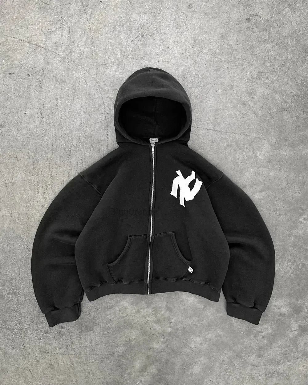 Raxion | Oversized Hoodiejas – Losse Pasvorm, Lange Mouwen, Streetwear-Stijl